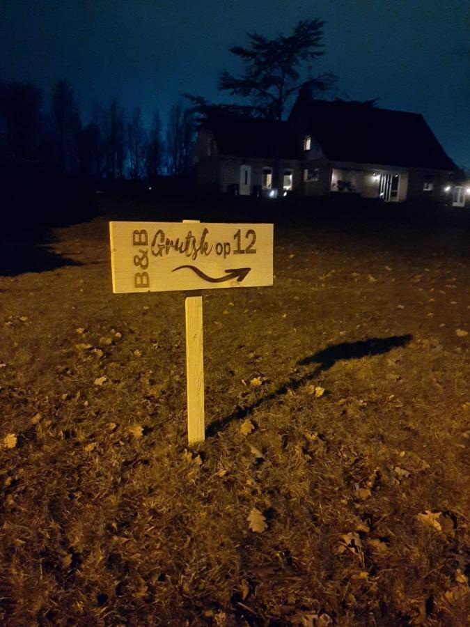 Bed and Breakfast Grutsk Op 12 Драхтен Экстерьер фото